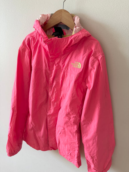The North Face Pink Rainjacket • 10-12 years