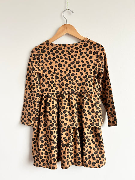 Tucker and Tate Tiered Animal Print Long Sleeve Dress • 4-5 years