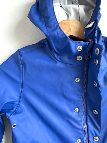 GoSoaky Blue Rainjacket • 5-6 years (110-116cm)