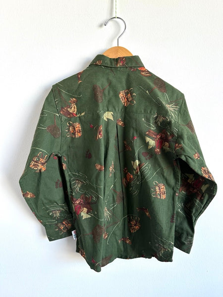 NEW Vintage R&R Button Up Camping Shirt • 5 years