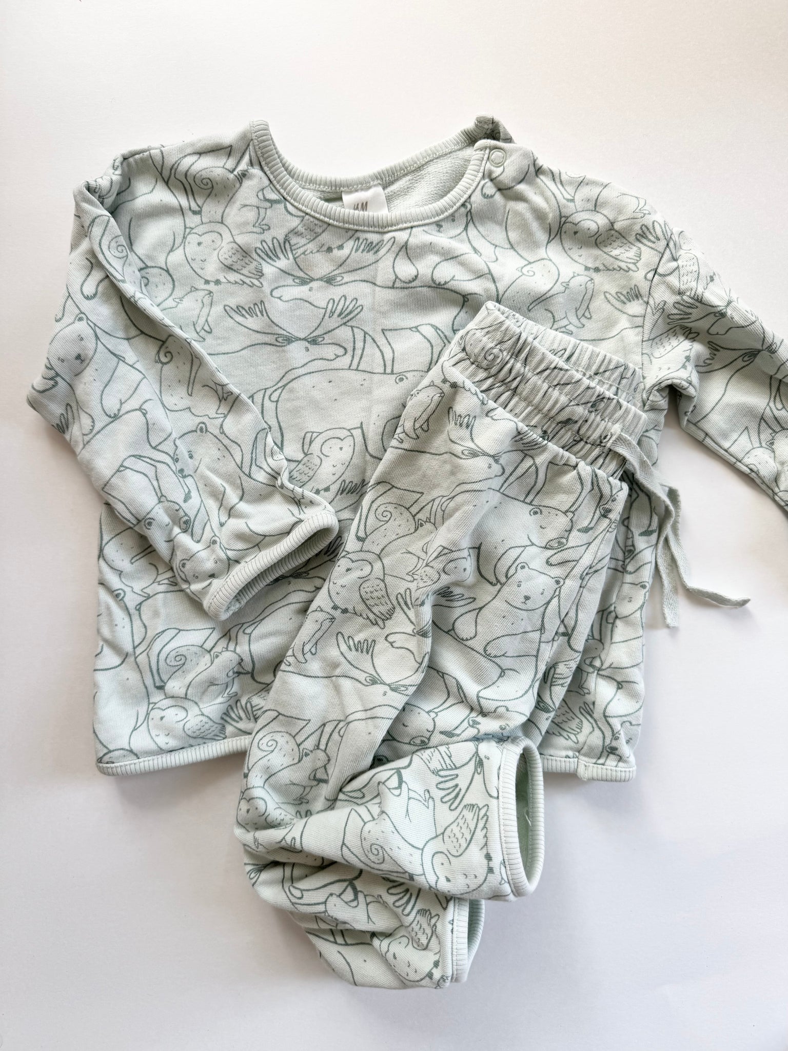 H&M 2pc Animal Set • 18-24 months