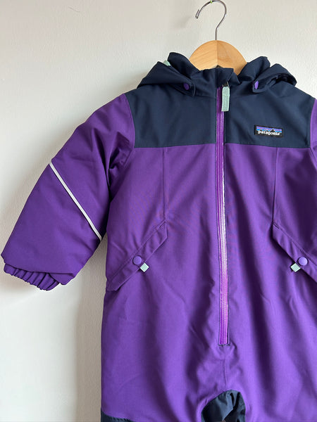 NEW Patagonia Purple Baby Snowpile One Piece • 2 years