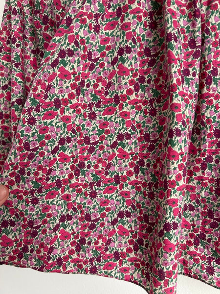 Jacadi Liberty of London Floral Ruffle Blouse • 3-4 years