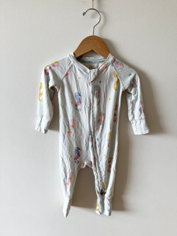 LouLou Lollipop Seahorse Romper • 3-6 months