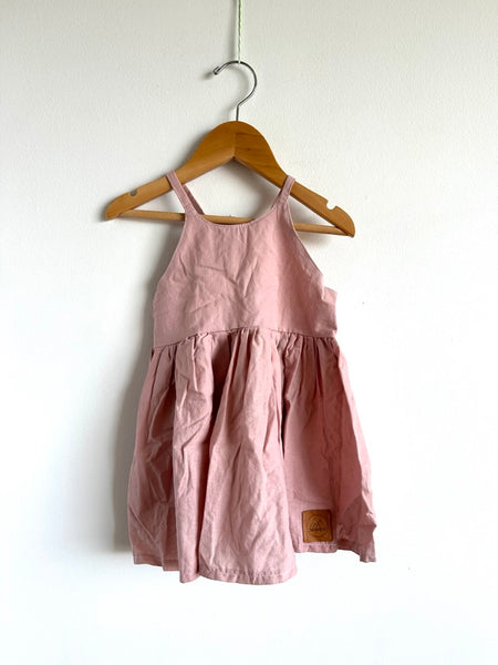 Little Warrior Co. Pink Tank Dress • 1-3 years