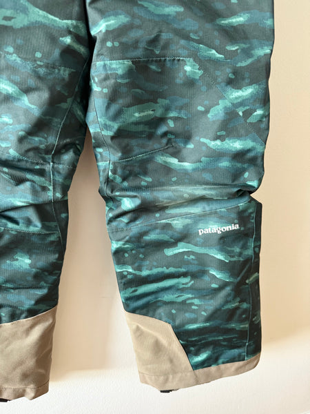 Patagonia Green Powder Town Snow Pants • 5-6 years