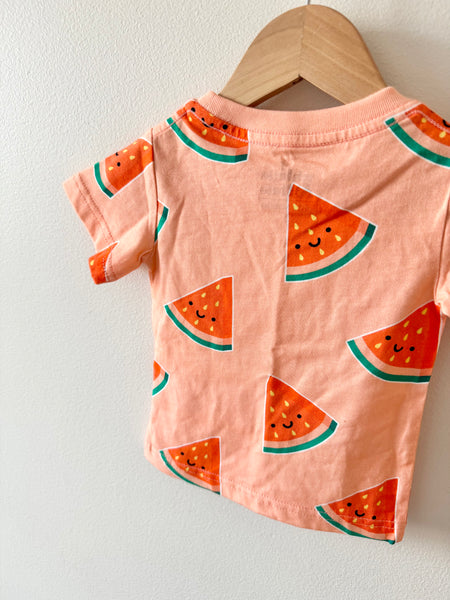 NEW Whistle and Flute Watermelon T-Shirt • 6-12 months