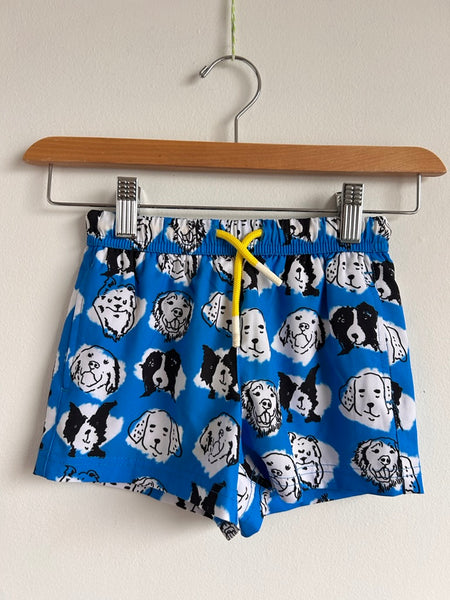 Maamgic Blue Dog Swim Shorts • 3 years