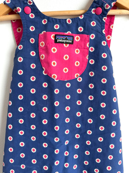 Patagonia Reversible Floral Apron Dress • 1-2 years