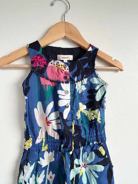 NEW Catimini Blue Tank Romper • 2-3 years
