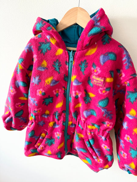 Vintage OshKosh Reversible Jacket • 5-6 years