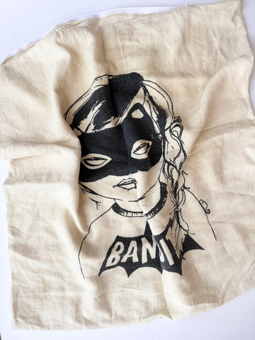 "Bandit" Pillowcase 20x20 inches