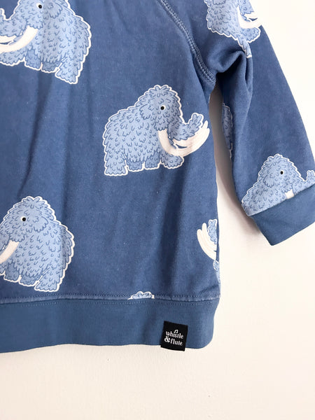 Whistle and Flute Woolly Mammoth Sweatshirt • 12-18 months