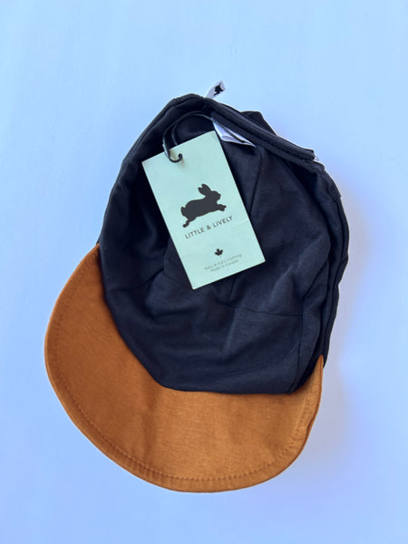 NEW Little and Lively Soft Black and Gold Baseball Cap • 2-4 years (child)
