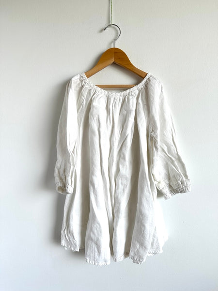 Rain People Linen Dress • 4-6 years