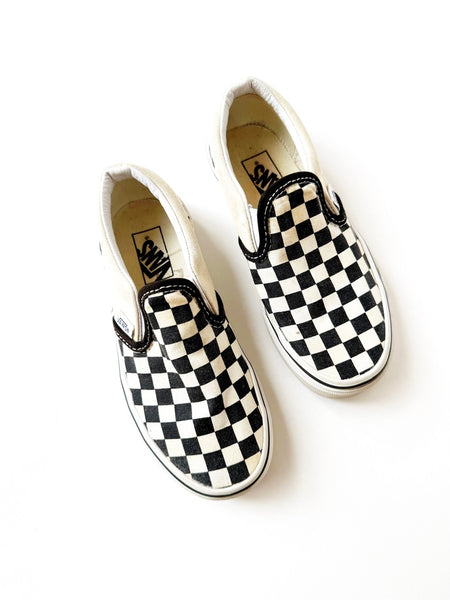 Vans Checkered Shoes • 13c