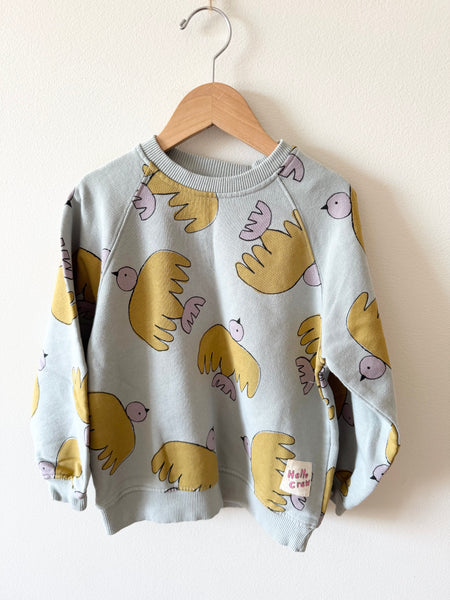 Zara Blue Bird Sweatshirt • 6 years