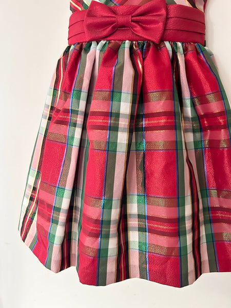 Iris and Ivy Plaid Party Dress • 5 years *