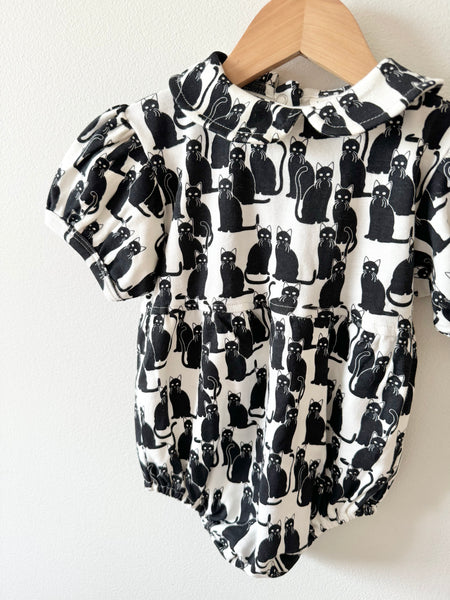 Kate Quinn Black Cat Romper • 2 years