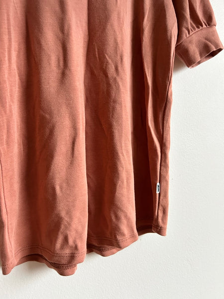 Little and Lively Pink Puff Sleeve T-Shirt • 5-6 years