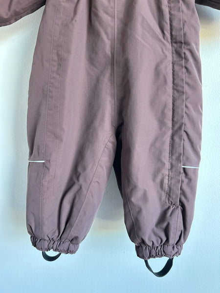 Wheat Purple Snowsuit • 9-12 months