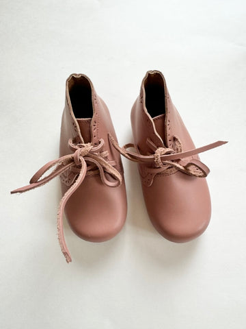 NEW Adelisa and Co Pink Primavera Leather Boots • 7c/23EU