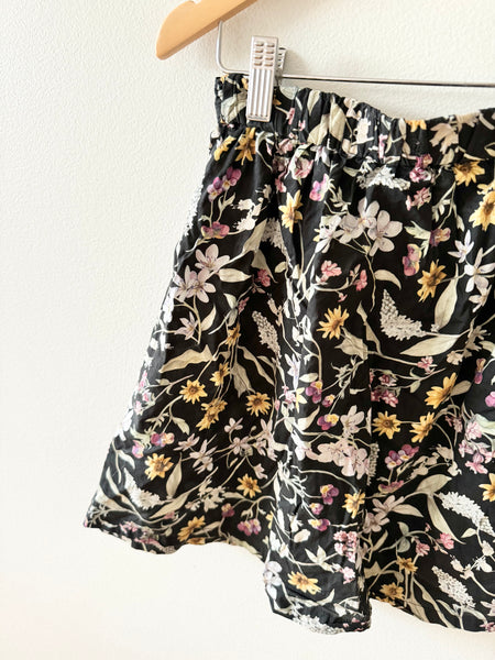 Petits Vilains Floral Skirt • 4-6 years