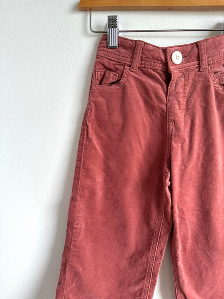 Zara Purple Velvety Wide Leg Pants • 3-4 years