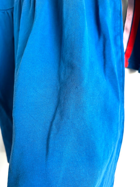 Hanna Andersson Blue Long Sleeve Dress with Juice Patch • 6-7 years