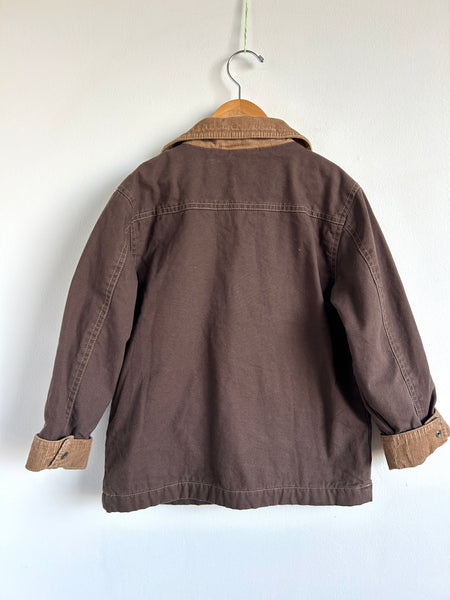 Gymboree Fleece Lined Chore Jacket • 5-6 years (small)