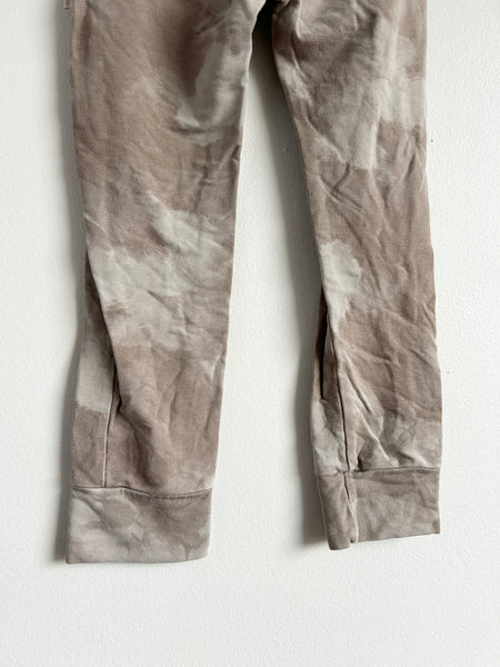Jax and Lennon Elastic Waist Tie Dye Brown Joggers • 4-5 years