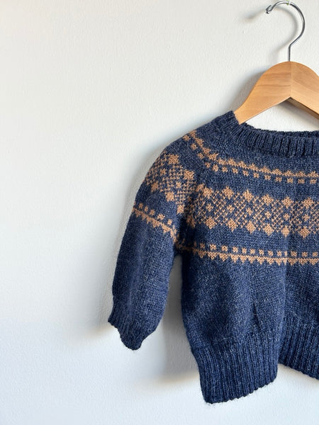 As We Grow Alpaca Wool Sweater • 6-12 months