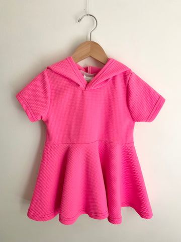 Vi and Jax Hooded Pink Tunic • 5-7 years