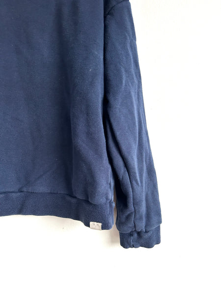 Petits Vilains Blue Cotton Sweatshirt • 9-11 years