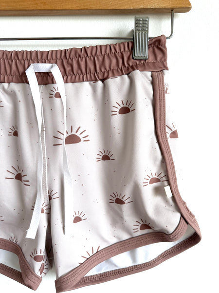Imagine Perry Brown Sun Swimshorts • 9-10 years