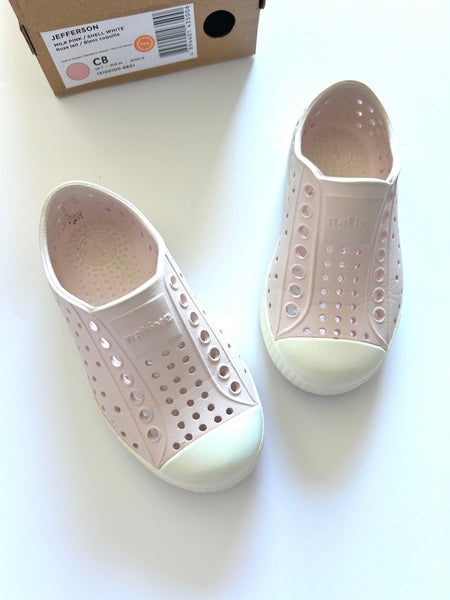 NEW Native Jefferson Blush Pink Shoes • 8c
