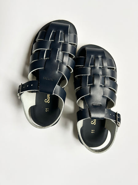 Saltwater Sandals Swimmers Blue • 11c