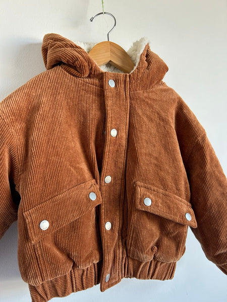Seed Heritage Courduroy Sherpa Jacket • 4 years