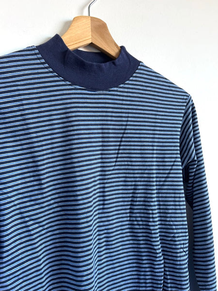 Vintage Mercury Striped Cotton Turtleneck • 8-10 years (XL)