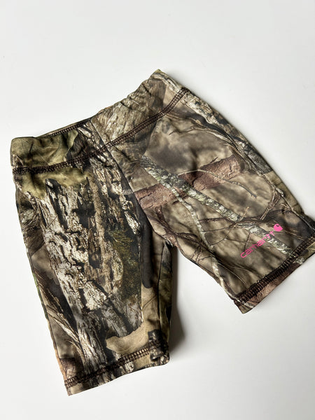 Carhartt Tree Camo Bike Shorts • 18-24 months