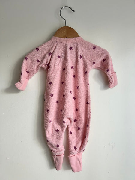 Bonds Fuzzy Pink Wondersuit • Newborn