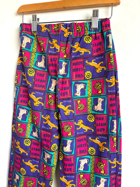 Vintage Disney The Lion King Thick Leggings • 9-11 years