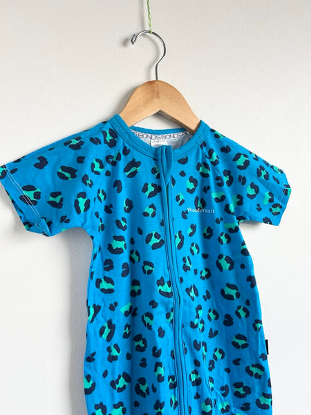 NEW Bonds Blue Leopard Wondersuit • 18-24 months