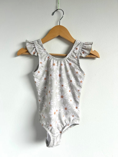 Current Tyed Daisy Flutter Sleeve Swimsuit • 2-3 years