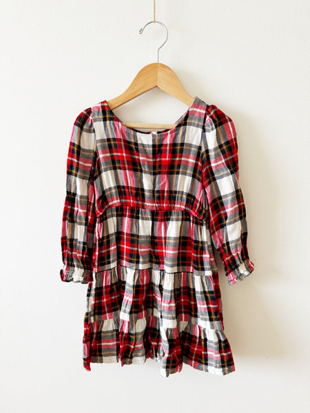 Old Navy Plaid Ruffle Dress • 3 years