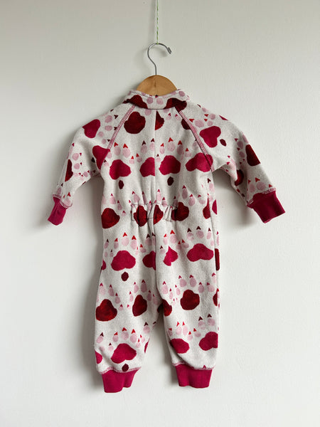 Reima Red and Pink Outdoor Baselayer Romper • 6-12 months (74cm)