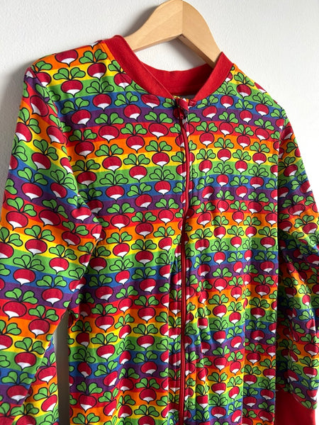 Duns Rainbow Radish Zip Romper • 9-11 years (140cm)