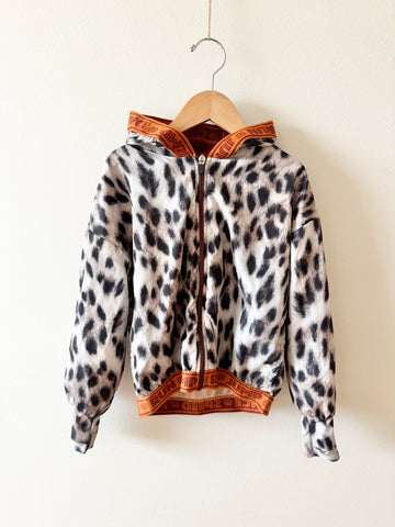 Molo Animal Print Windbreaker Jacket • 5-7 years