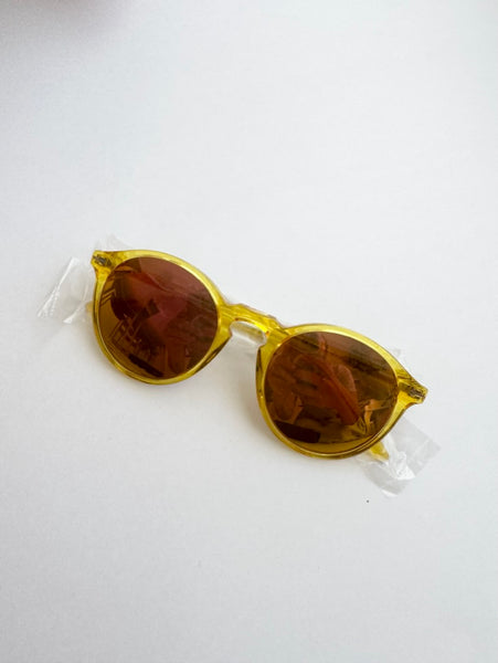 NEW Sons and Daughters Clark Sun Yellow Sunglasses • 2-6 years