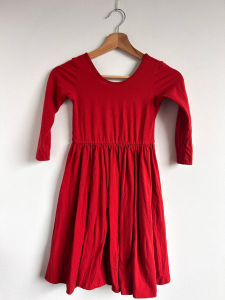 Alice and Ames Long Sleeve Red Dress • 7-9 years